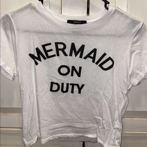 Forever 21 Cropped tee